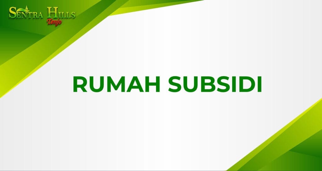 rumah subsidi di sentra hills tenjo