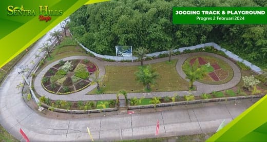 area jogging di sentra hills tenjo