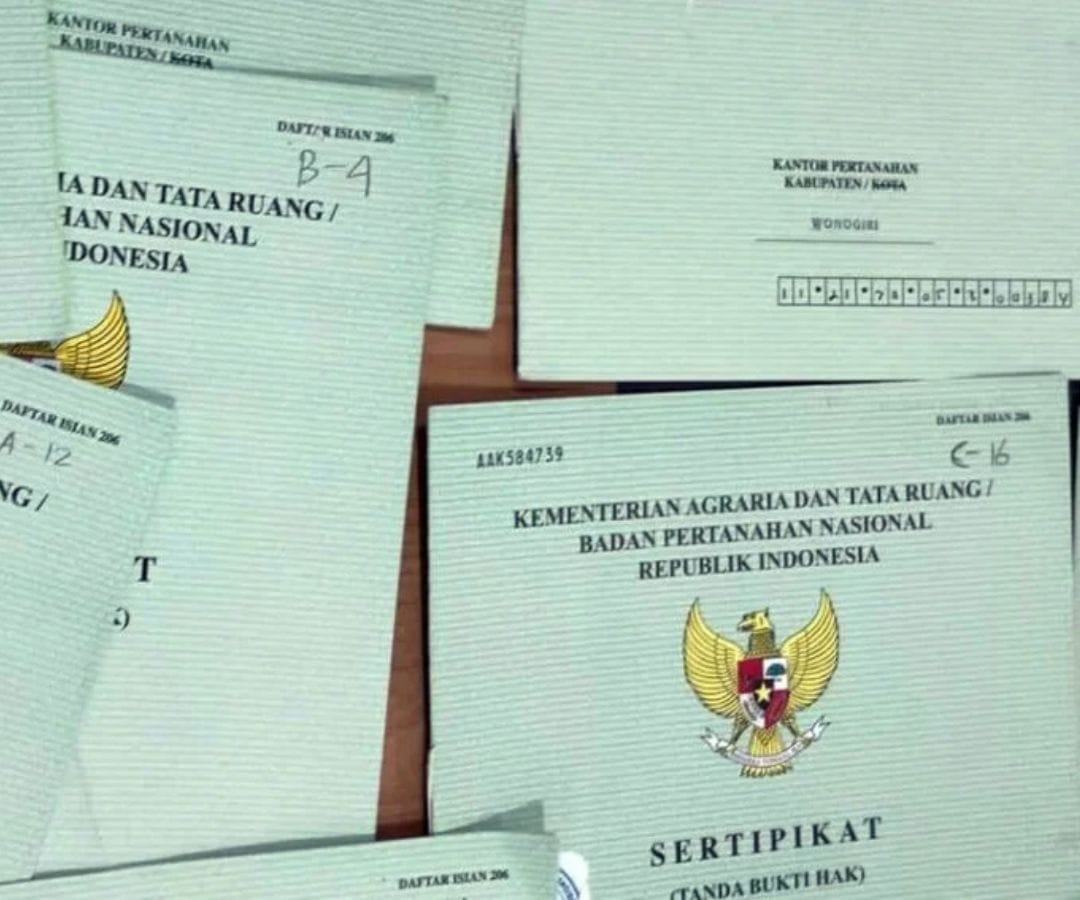 sertifikat hak milik