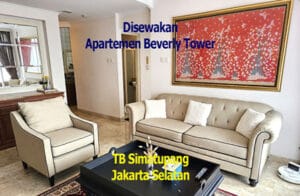 sewa apartemen beverly tower