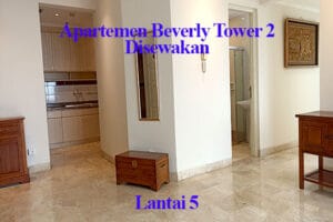 sewa apartemen beverly tower