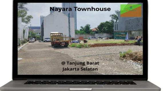 Rumah 3 M-an dekat Aeon Mall Tanjung Barat Jakarta Selatan