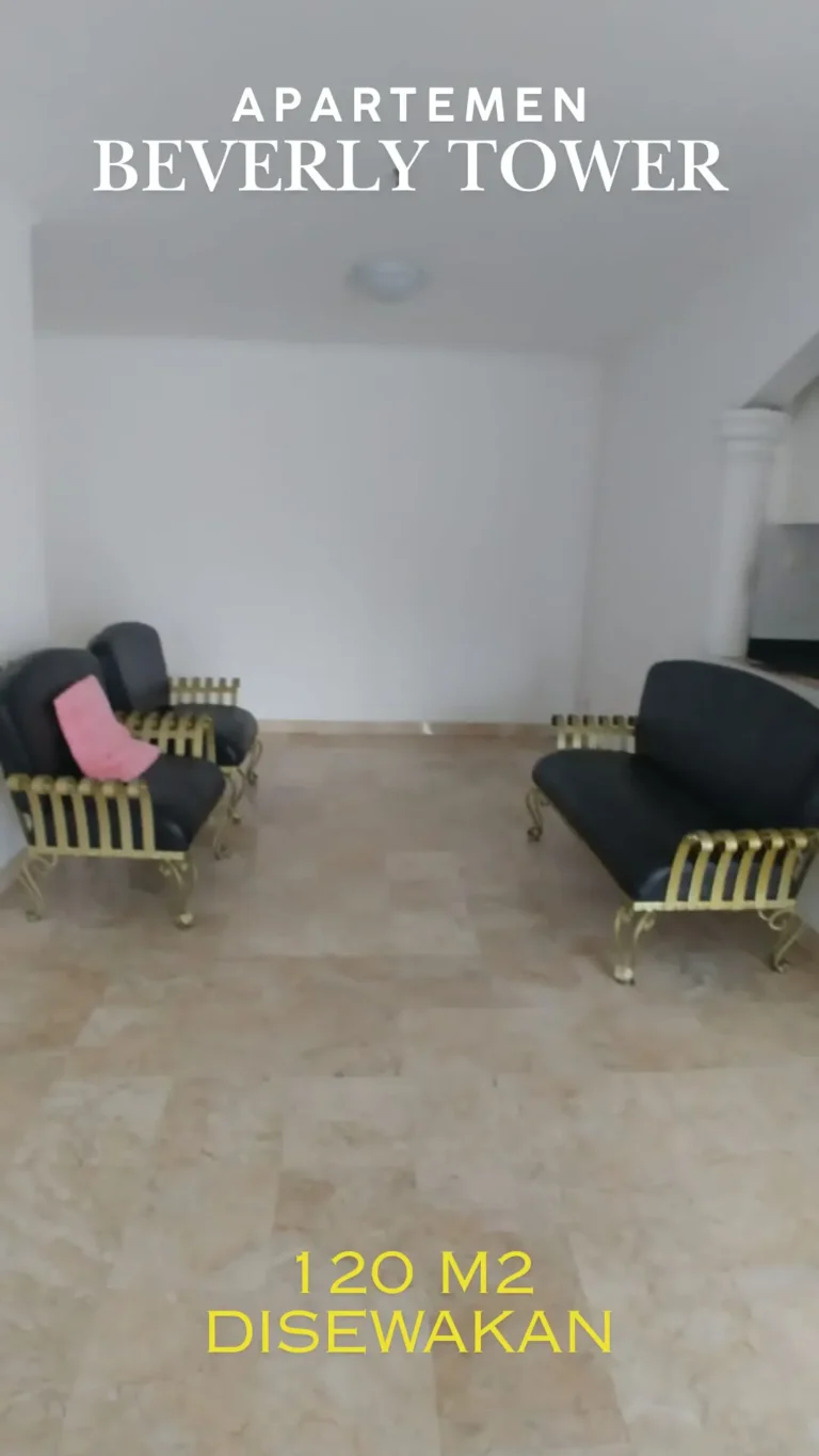 Apartemen-beverly-tower-tiga-kamar-disewakan