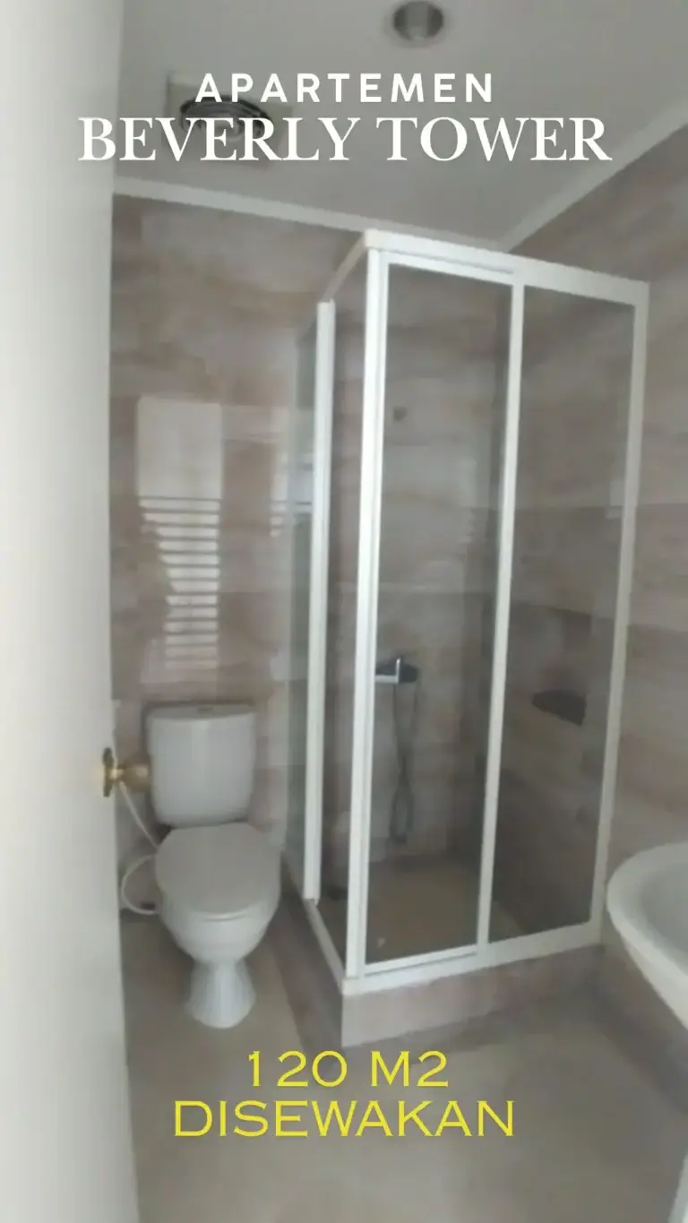 Apartemen-beverly-tower-tiga-kamar-disewakan-kamar-mandi
