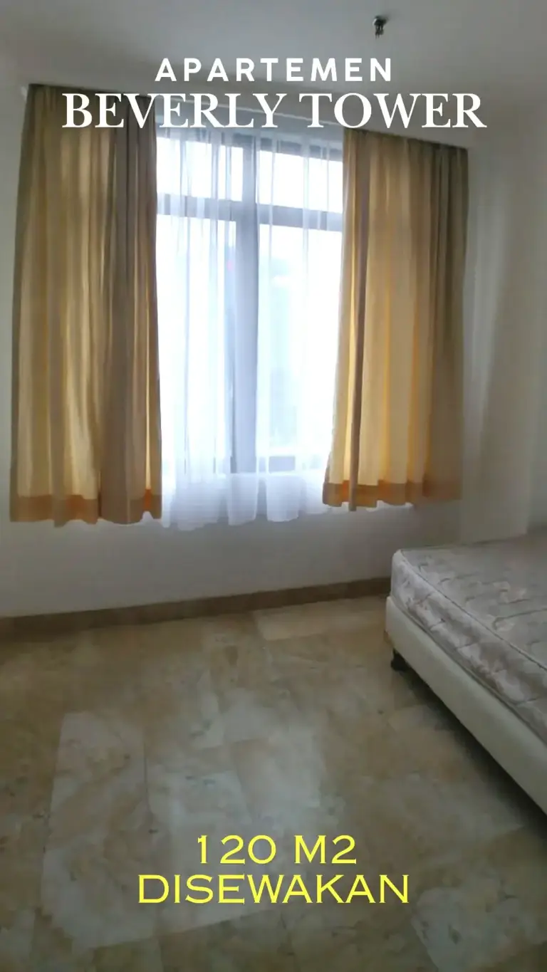 Apartemen-beverly-tower-tiga-kamar-disewakan-kamar-tidur-3