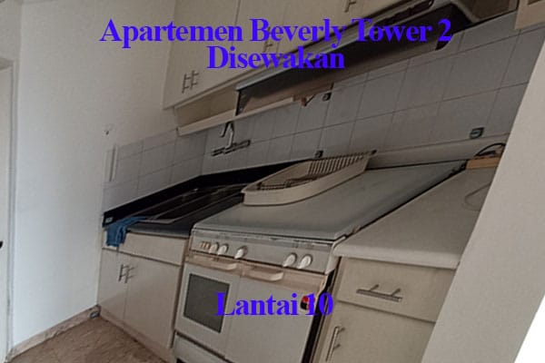 apartemen beverly tower ruang dapur