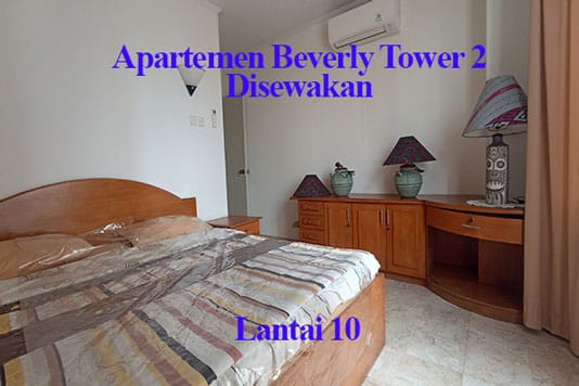 apartemen beverly tower disewakan kamar anak