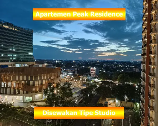 apartemen aspen peak residence disewakan