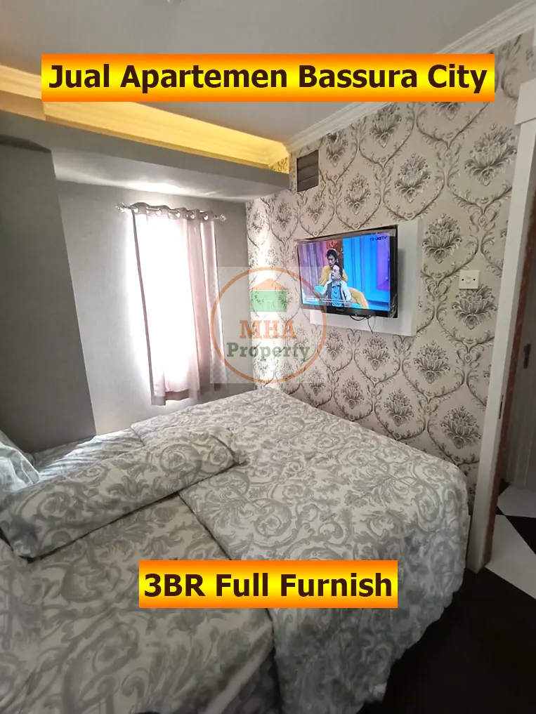 apartemen 3 kamar tidur di bassura city dijual