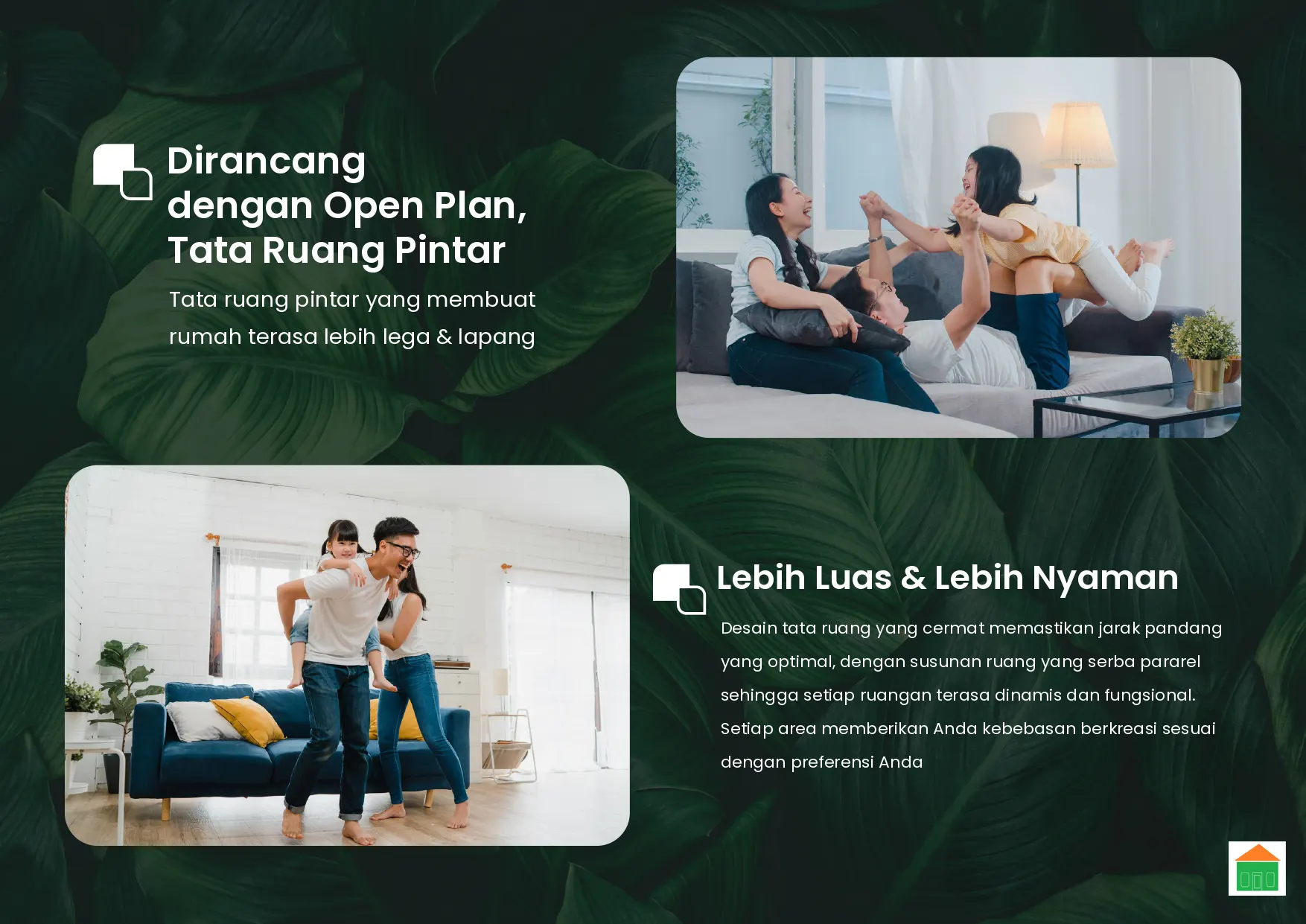 Tampak depan jual rumah minimalis tengah kota Bogor desain modern tropis