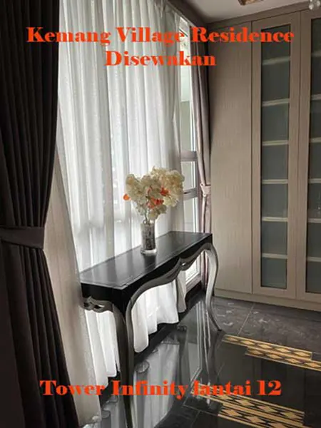 disewakan satu unit apartemen di tower infinity kemang village residence