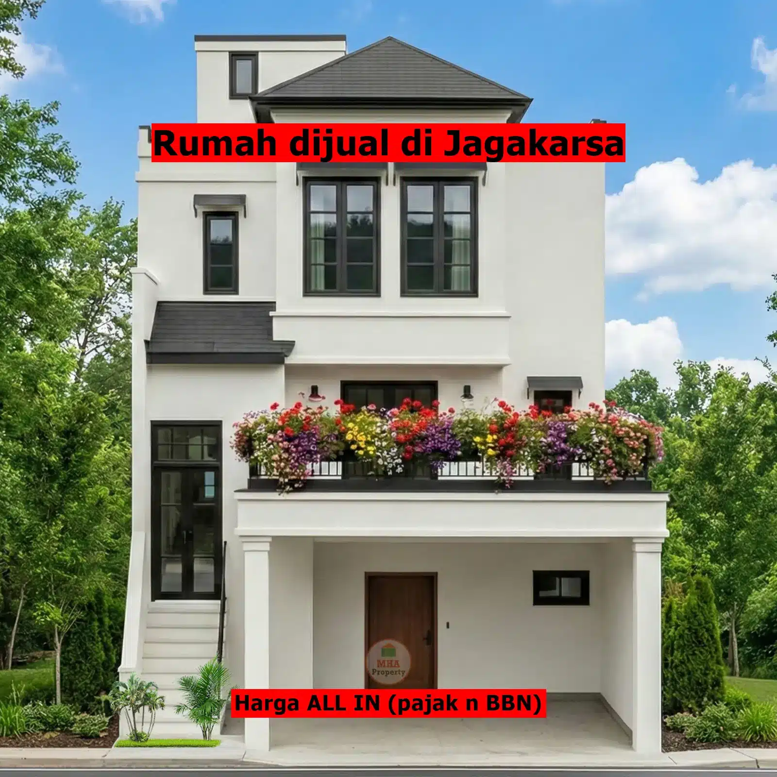 Rumah Dijual di Jagakarsa 3 Lantai Puri Sangkarsa