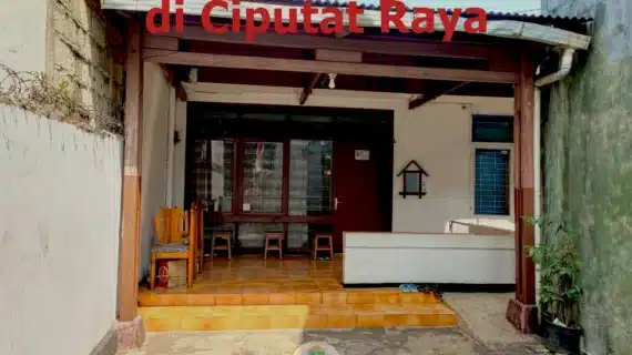 Jual Tanah di Ciputat Raya Jakarta Selatan 270m² | SHM Nego