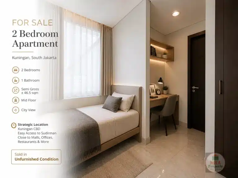 Apartemen Empyreal berada di kawasan strategis CBD Kuningan