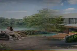 Fasilitas penghuni Serpong Lakeville Cisauk — lake view dan club house dengan kolam renang
