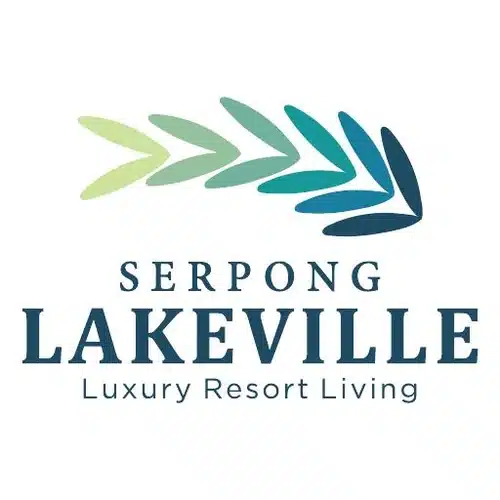 Logo Serpong Lakeville – Luxury Resort Living, perumahan 2 lantai dekat Stasiun Cisauk Serpong