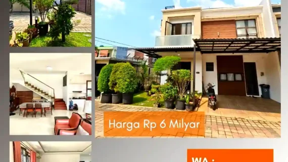 Rumah Dijual Pondok Labu Cilandak — SHM Siap Huni