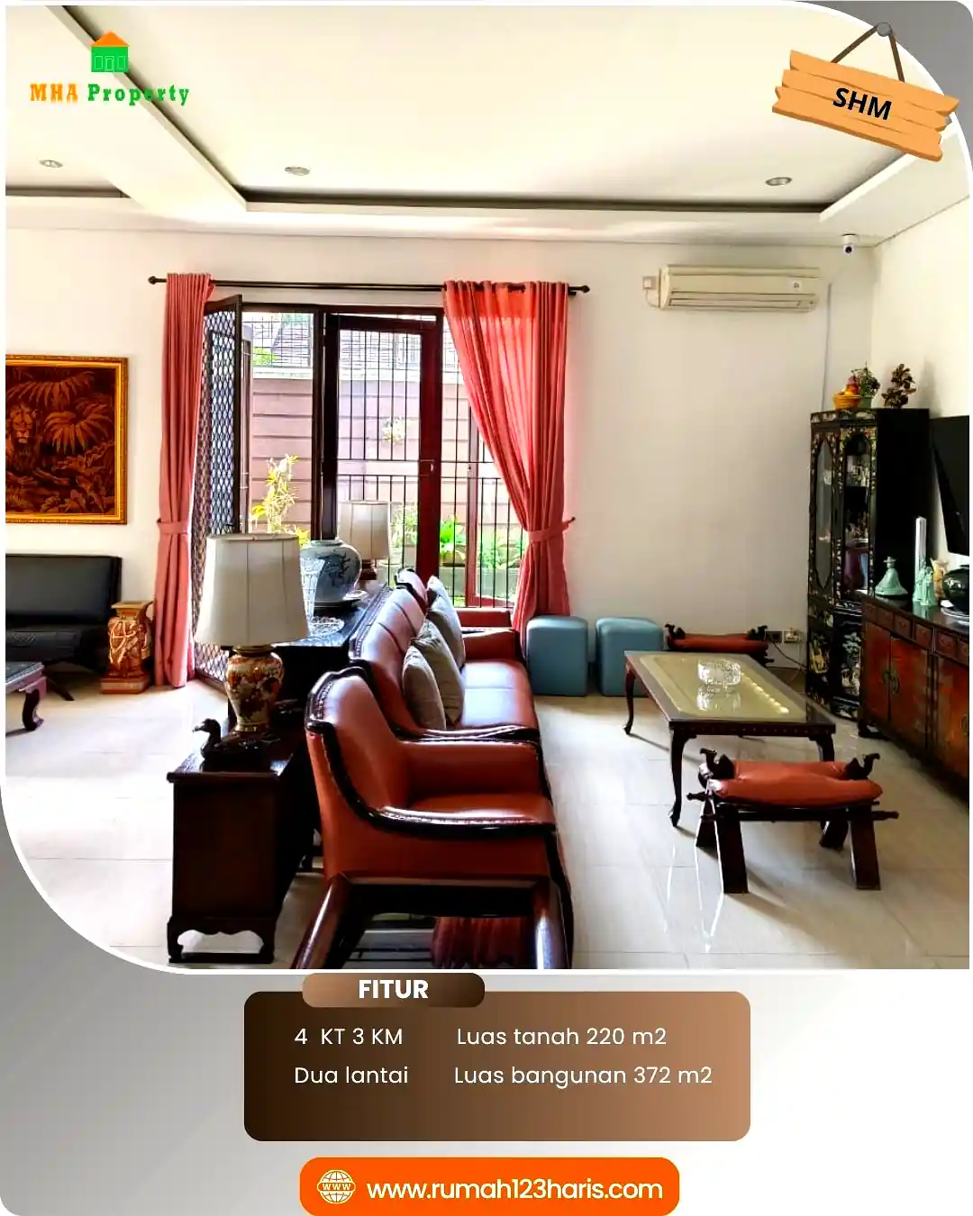 Eksterior rumah Le Palais Residence Pondok Labu Cilandak
