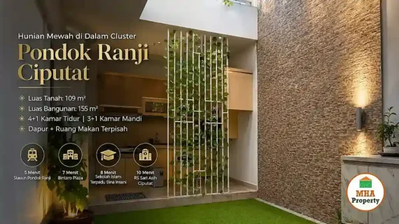 Rumah Harda Bintaro — Pondok Ranji | SHM Ready