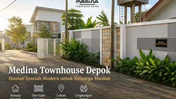 Lokasi Medina Townhouse Depok – Akses Tol & Stasiun