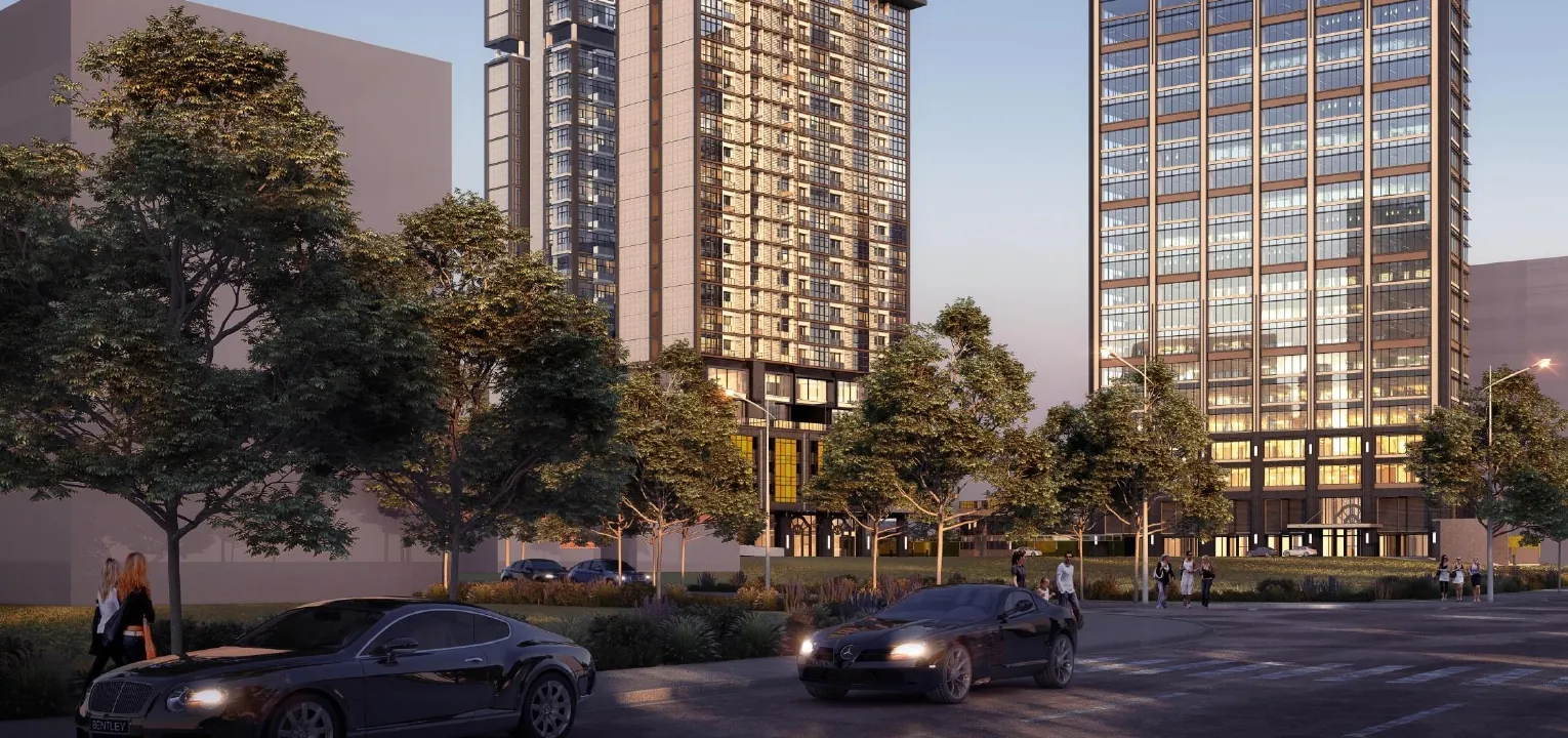Gedung apartemen The Stature Residence di Kebon Sirih, Menteng, Jakarta Pusat