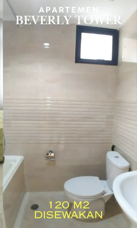 Apartemen-beverly-tower-tiga-kamar-disewakan-kamar-mandi-2