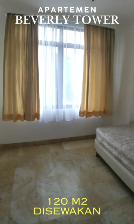 Apartemen-beverly-tower-tiga-kamar-disewakan-kamar-tidur-3