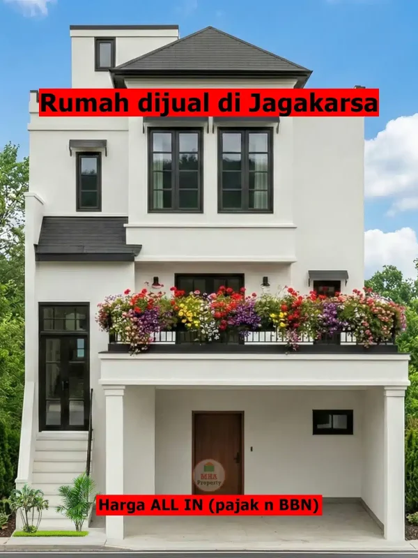 Rumah mewah 3 lantai dijual di Jagakarsa Jakarta Selatan Puri Sangkarsa depan Hutan Kota