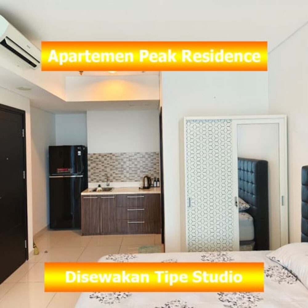 apartemen aspen peak residence tipe studio