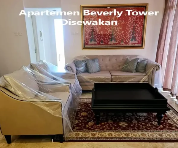 apartemen beverly tower disewakan full furnish