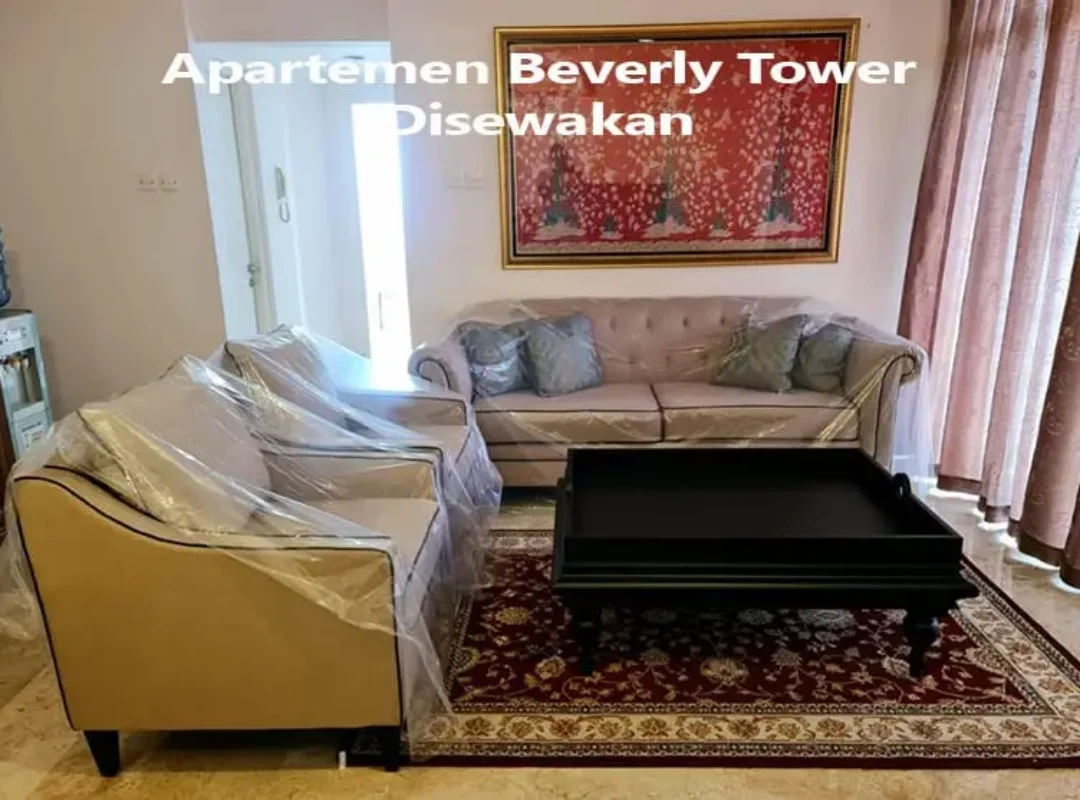 apartemen beverly tower disewakan full furnish